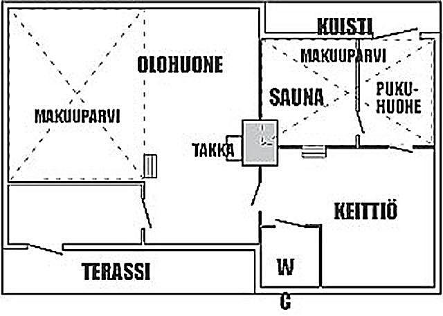 Aurantola Hotel Jaala Bilik gambar